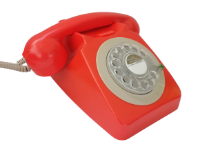 Orangenes Telefon