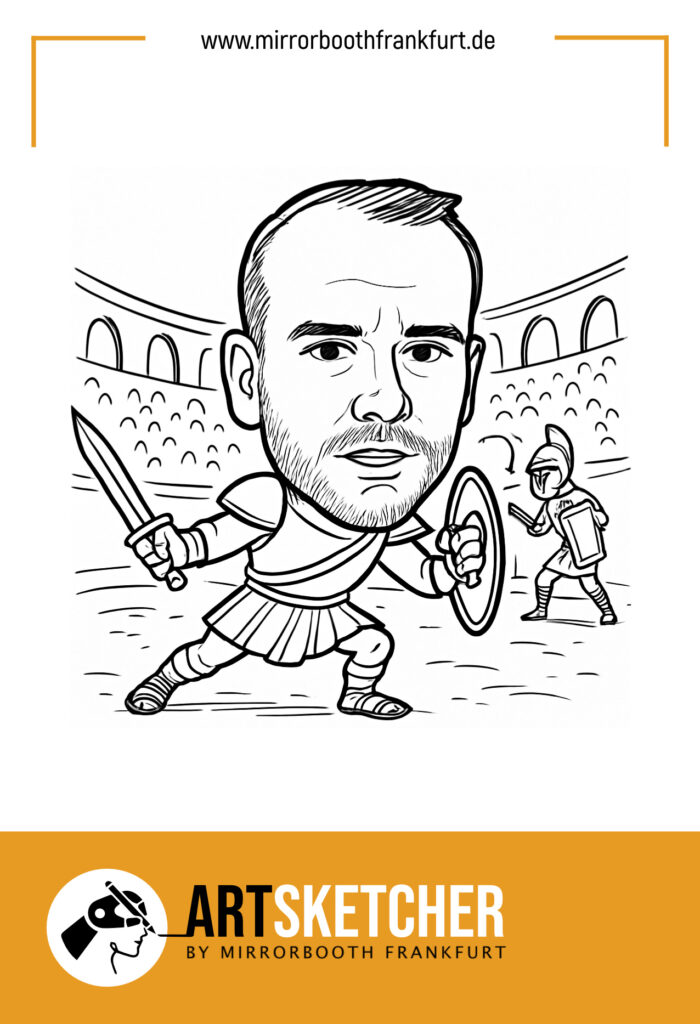 Artsketcher, Zeichenroboter, Event Idee, Sketchbot