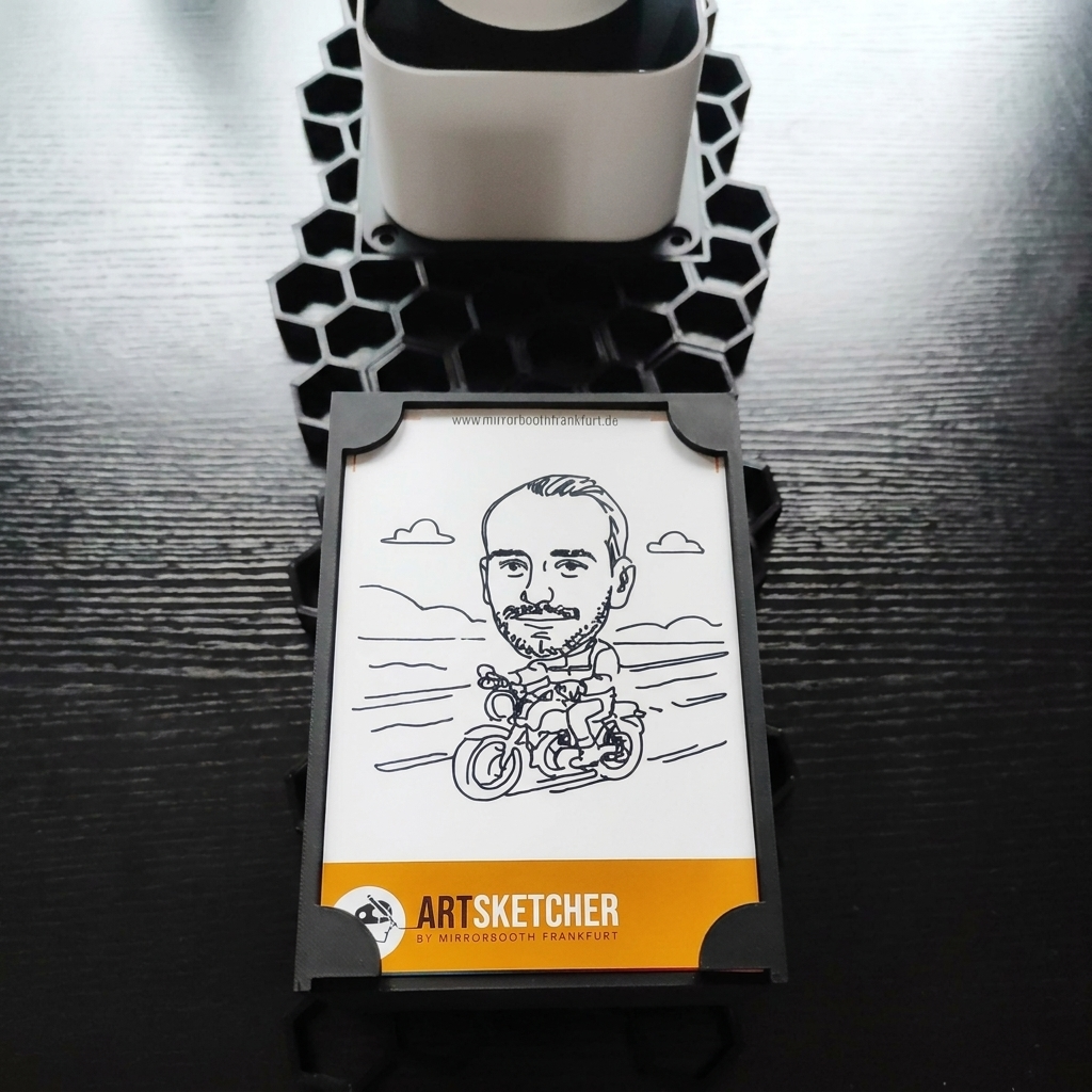KI Zeichenroboter