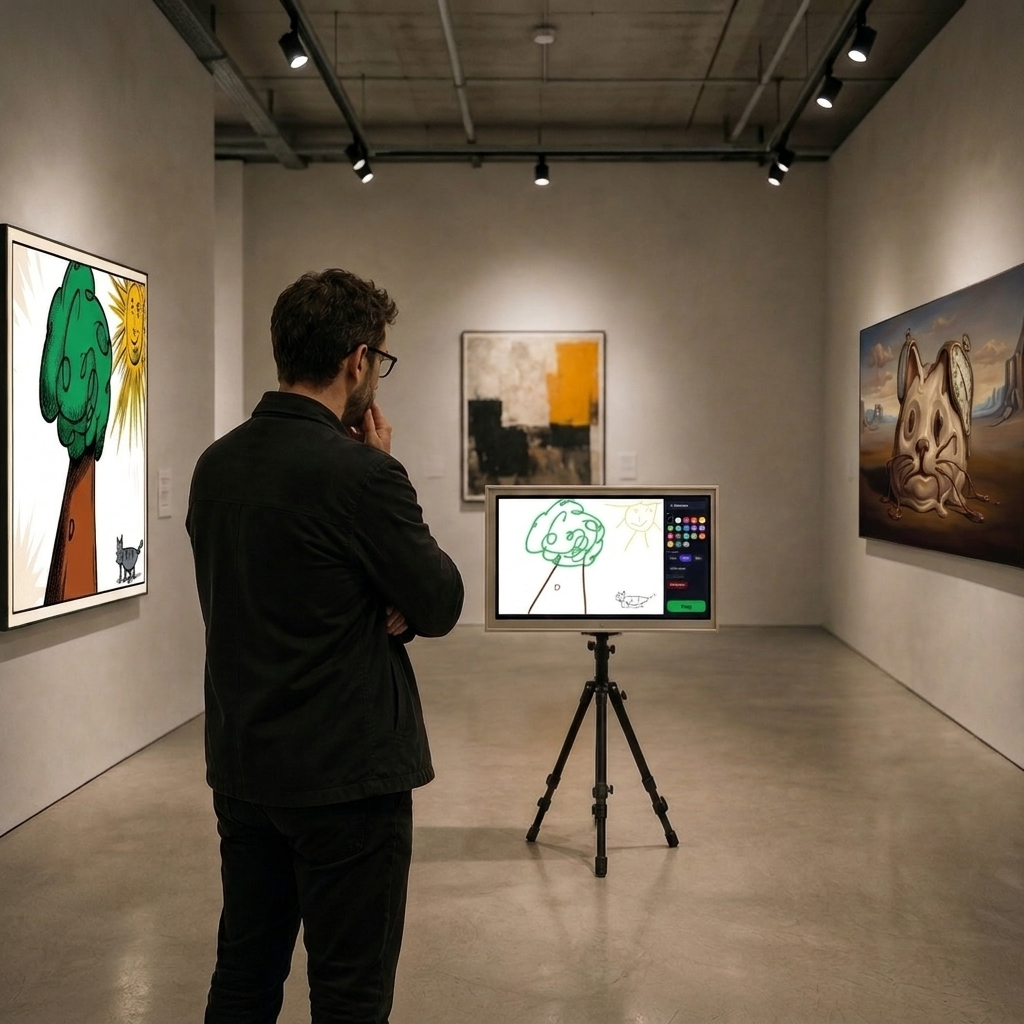 digitalen Kunst